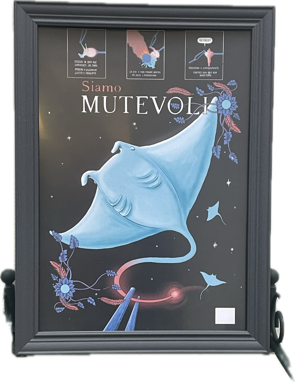 Mutevoli - poster autografato