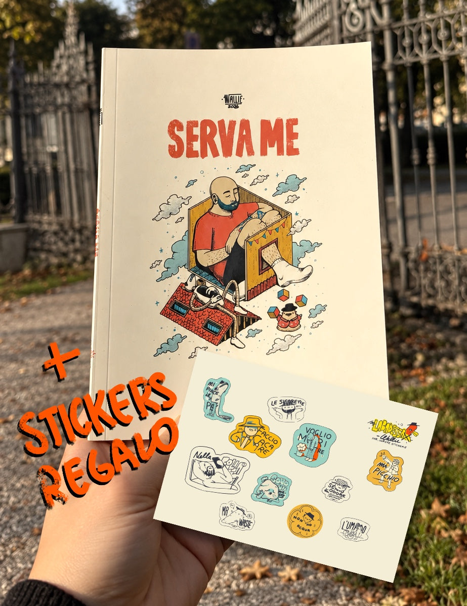 Serva me (preorder + stickers)