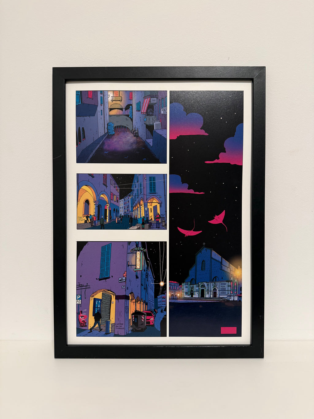 Poster autografato - Bolo by night