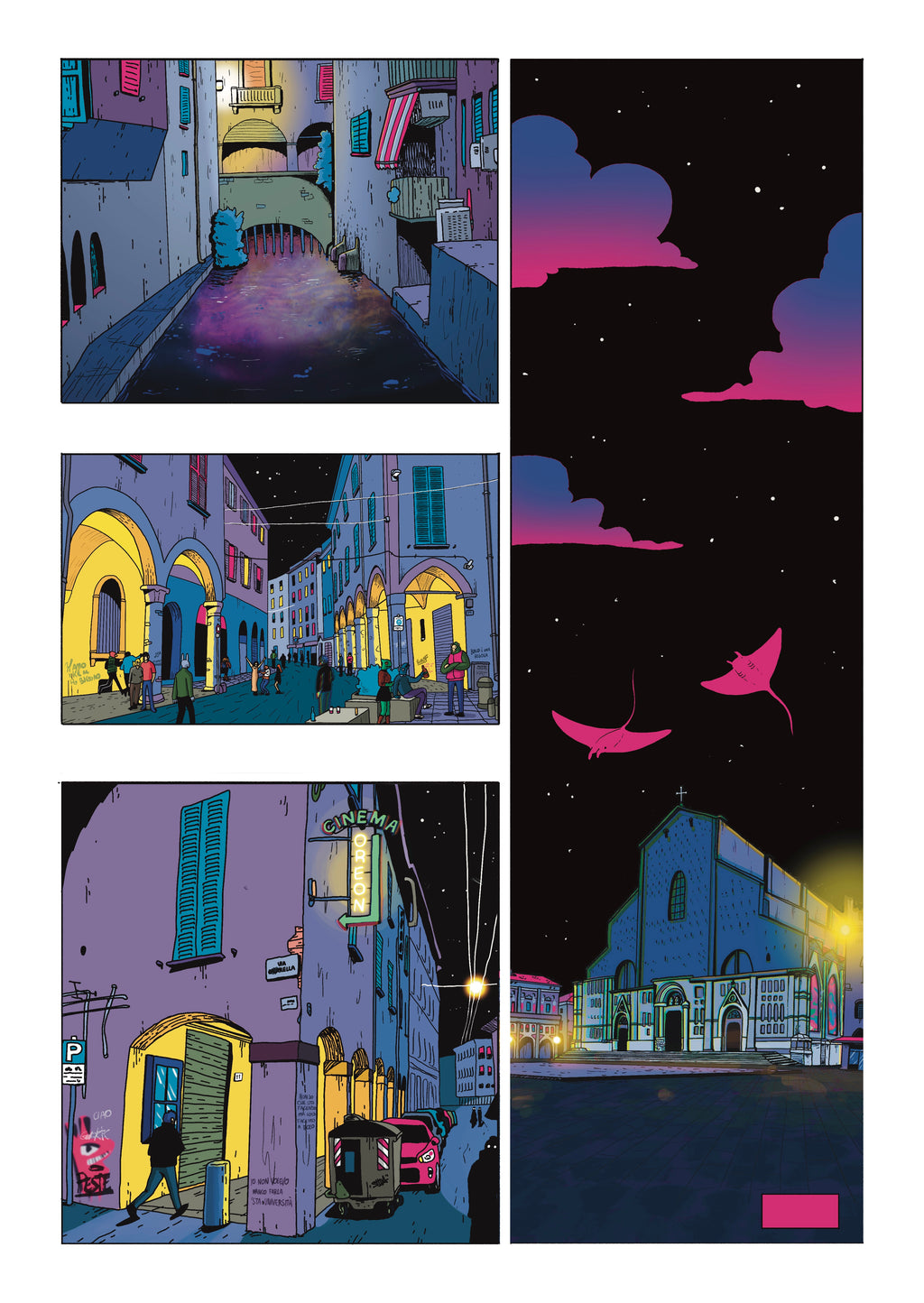 Poster autografato - Bolo by night