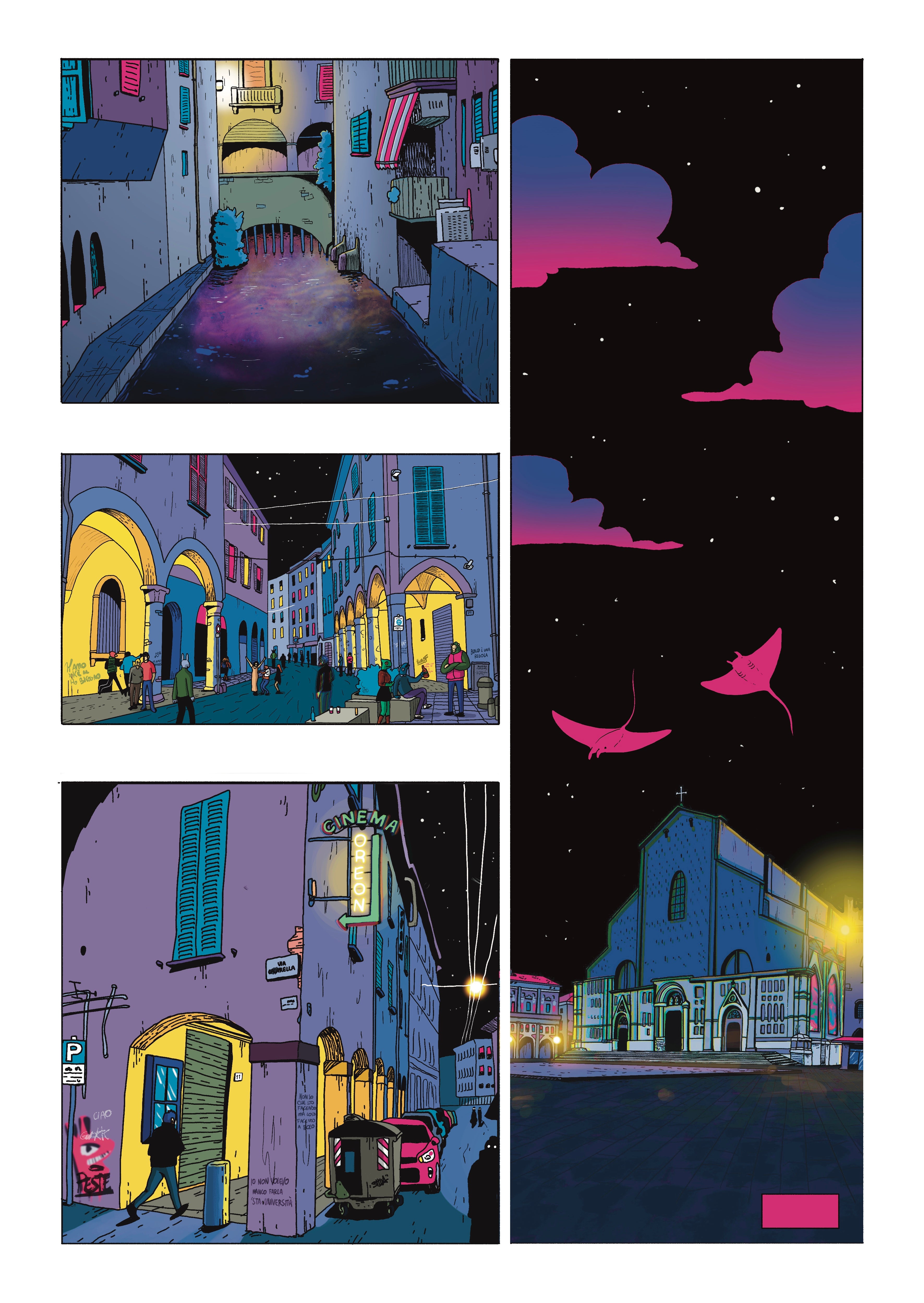 Poster autografato - Bolo by night