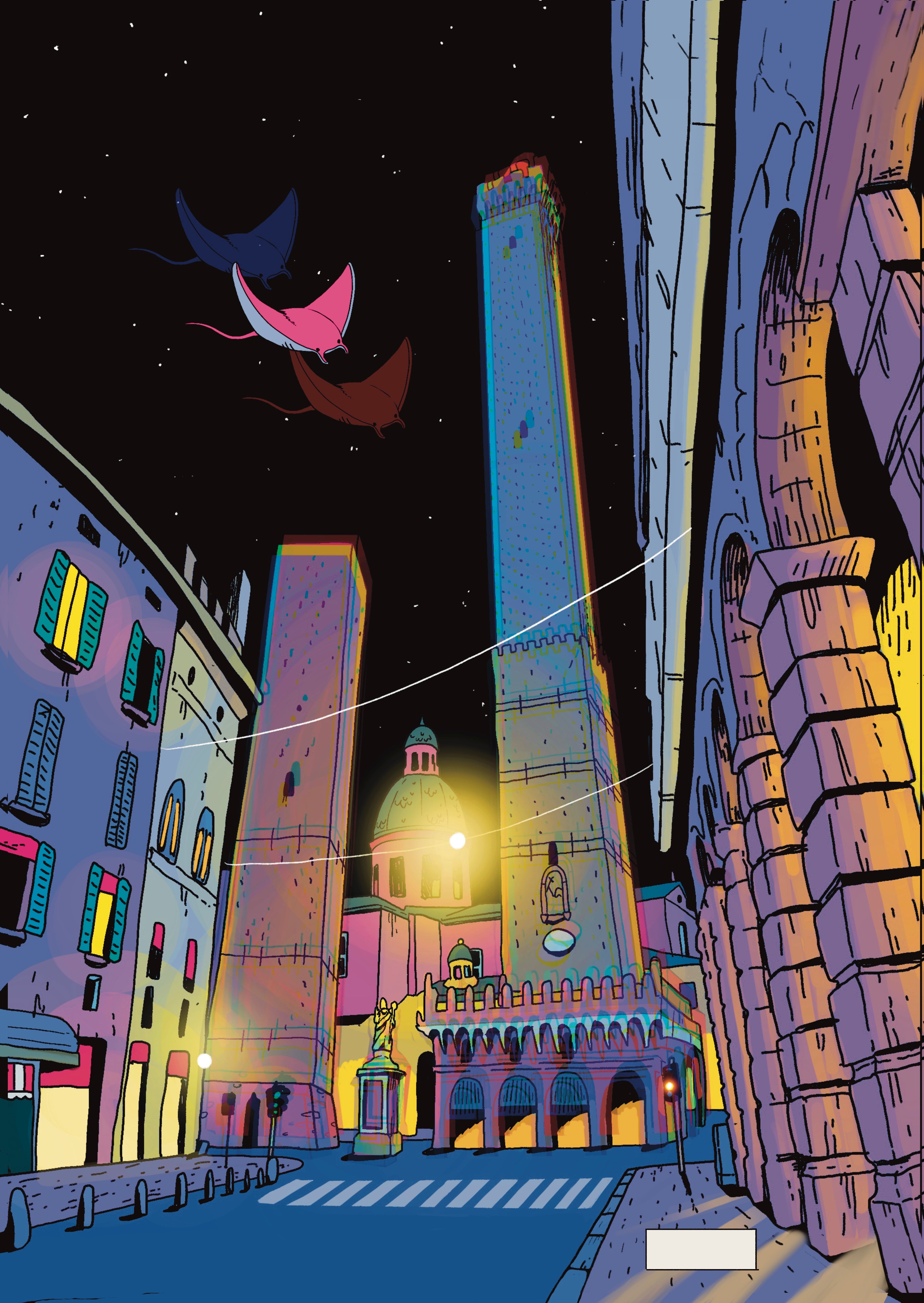 Poster Autografato - Due torri