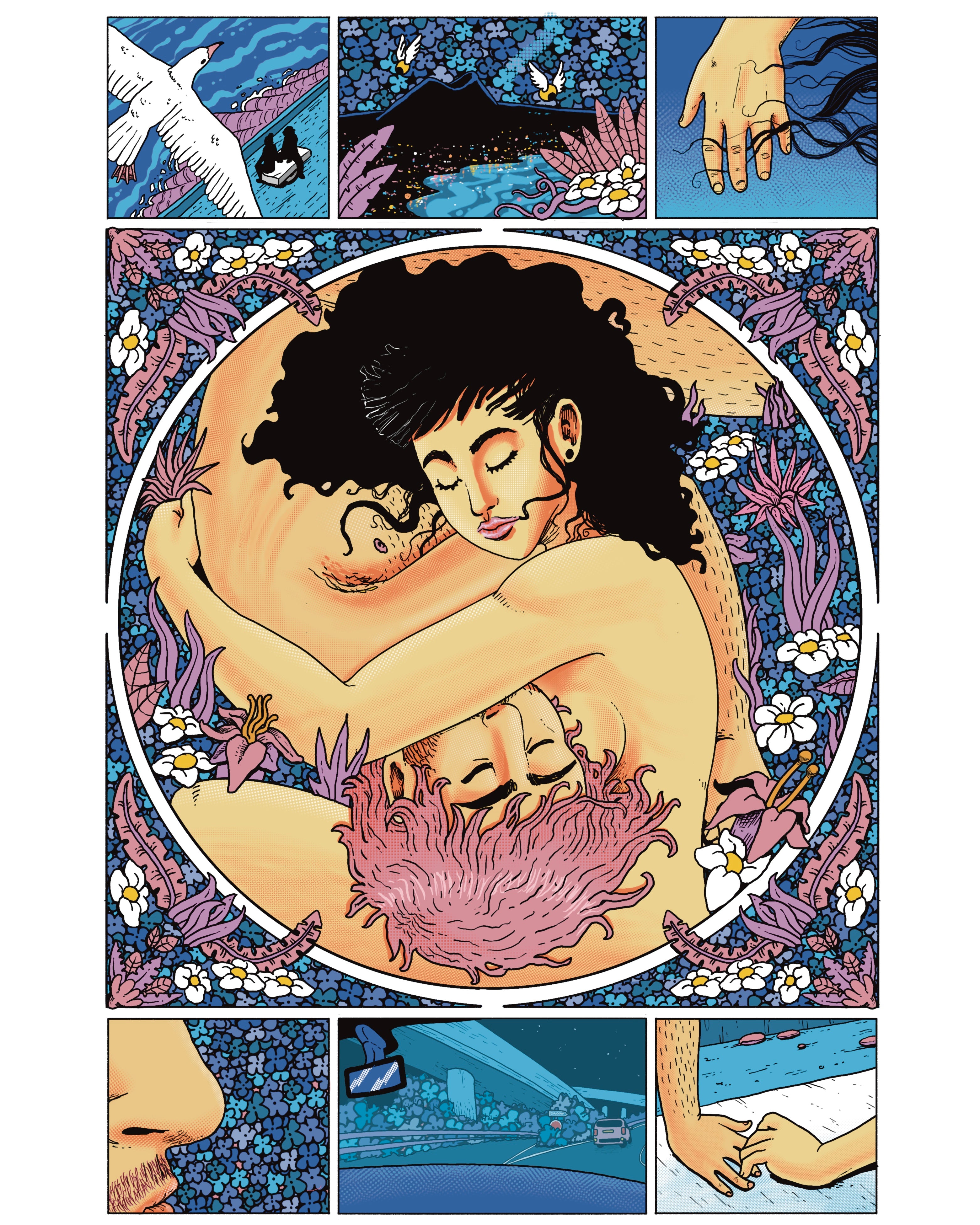 Poster autografato -True love will find you in the end