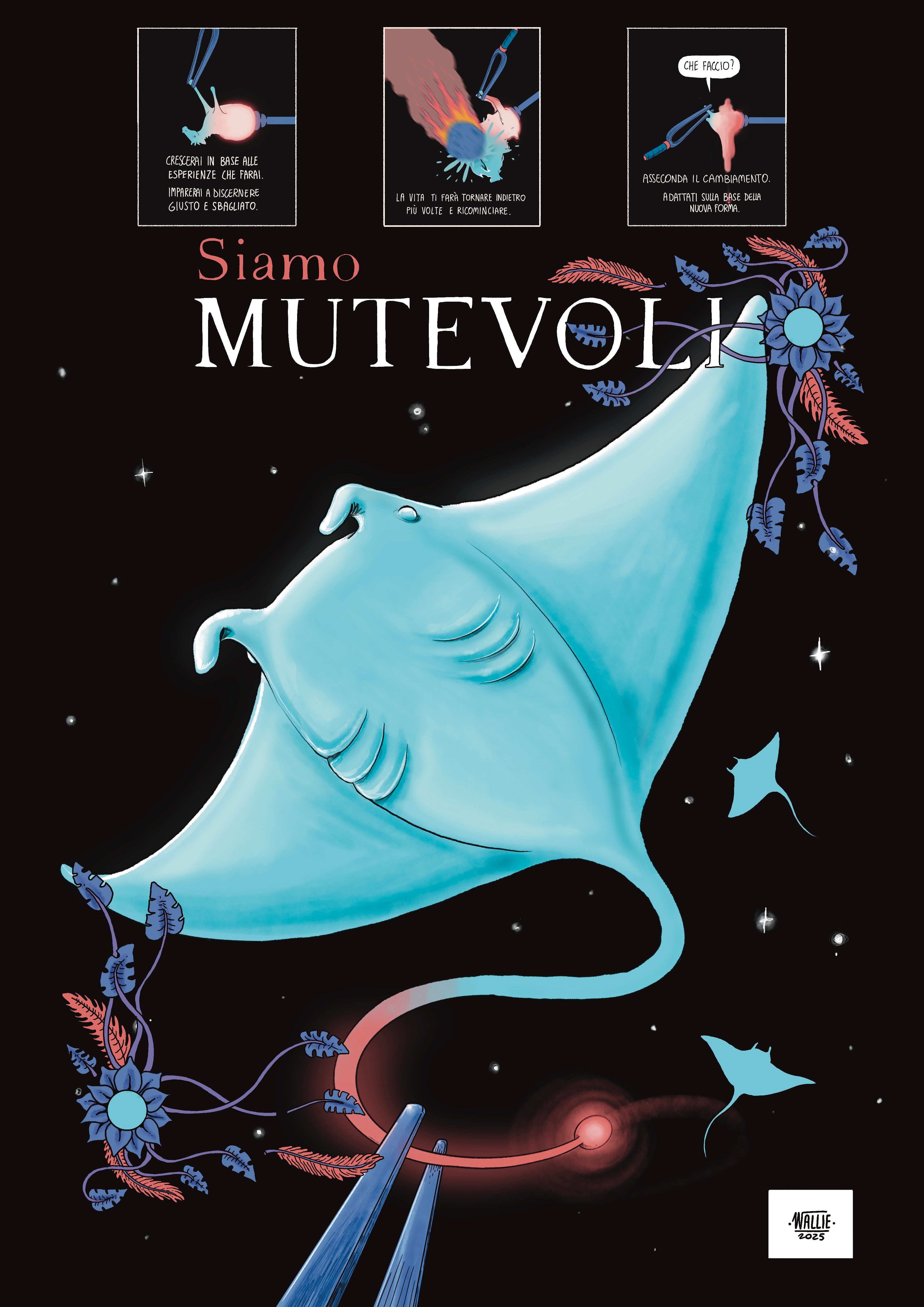 Mutevoli - poster autografato